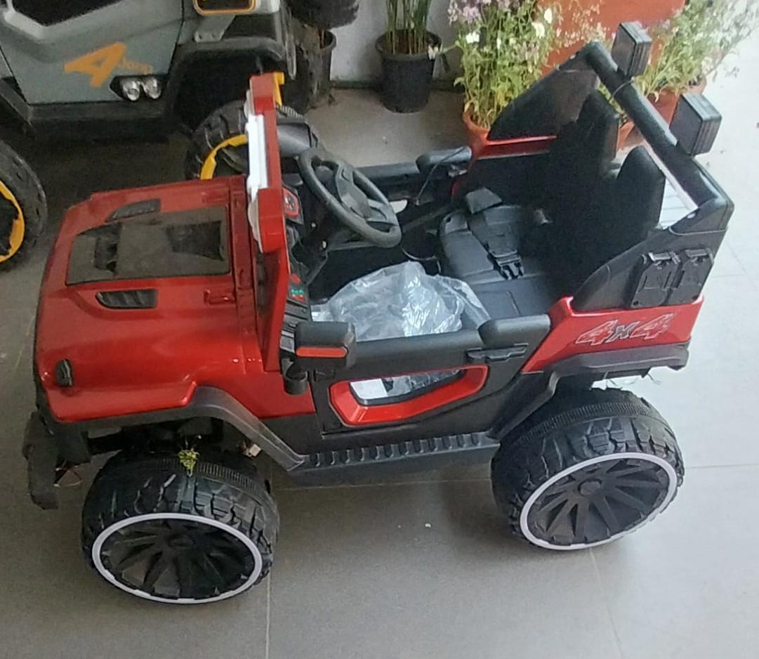 Buy Electric Ride-On Mercedes Jeep – Premium Battery Car for Kids with Remote Control, Lights & Music

