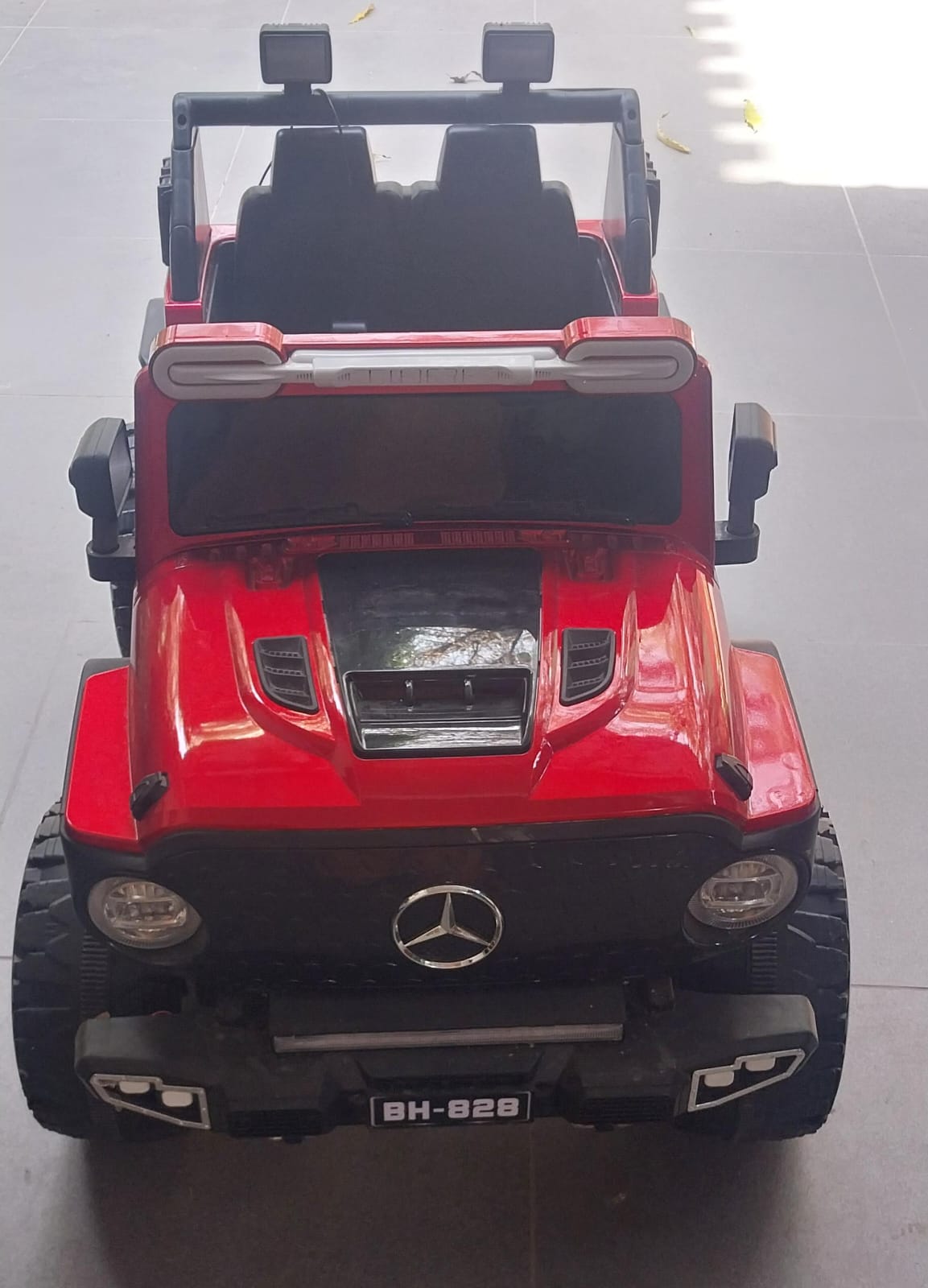 Buy Electric Ride-On Mercedes Jeep – Premium Battery Car for Kids with Remote Control, Lights & Music

