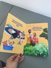 Meet My Family Book - Personalised with pictures and names