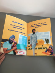Meet My Family Book - Personalised with pictures and names