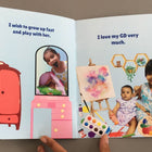 Meet My Family Book - Personalised with pictures and names