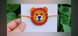 Cute Hand crochet Rakhi for Kids- Multiple designs available