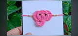 Cute Hand crochet Rakhi for Kids- Multiple designs available