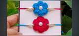 Cute Hand crochet Rakhi for Kids- Multiple designs available