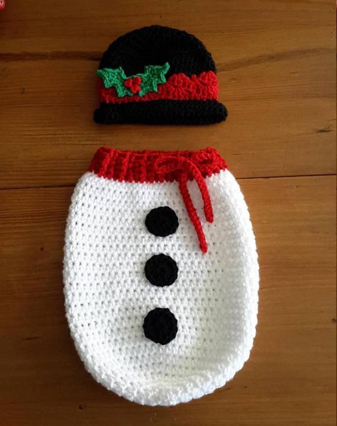 Shop now for our Child Safe Acrylic Yarn Cocoon + Cap set, offering warmth, safety, and adorable style for your newborn!