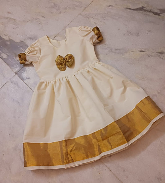 Kerela Style Frock/Dress for Kids