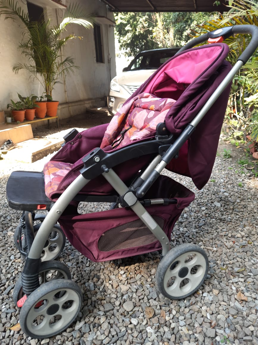 LIL WANDERERS Baby Stroller/Pram for Baby - Pink