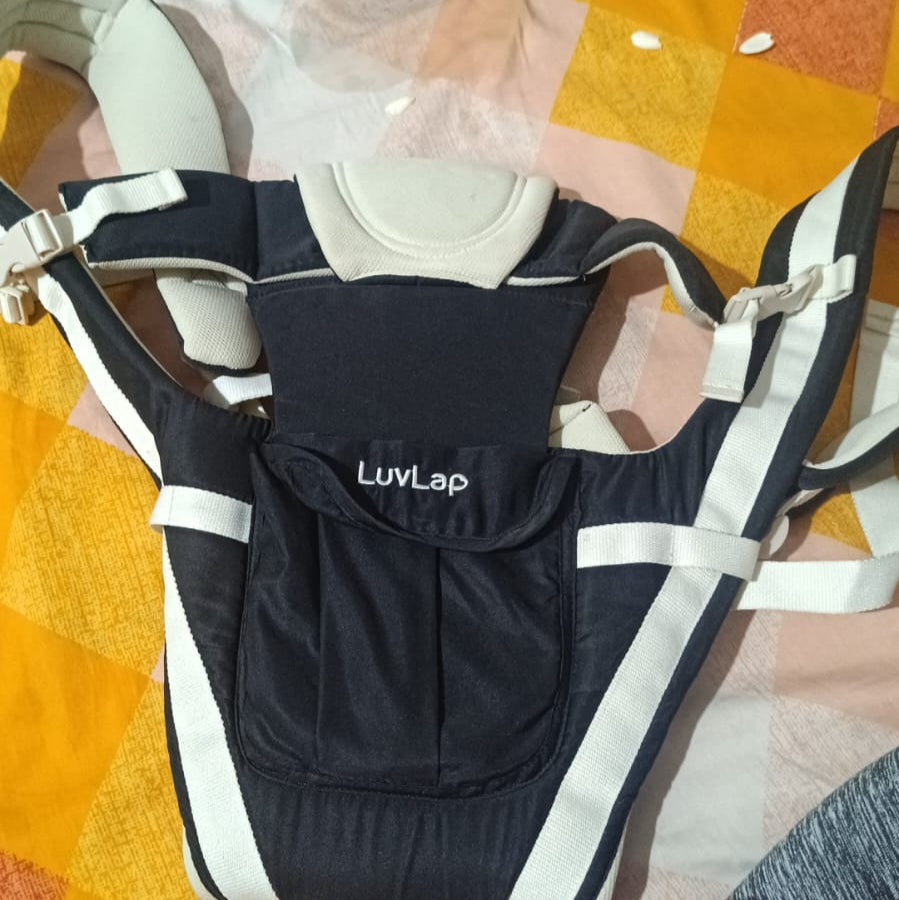 LUVLAP Elegant Baby Carrier With 4 Positions For 4-24 Months