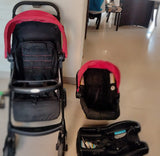 GRACO  Comfy Cruiser 2.0 Travel System/ Stroller /Pram  With Infant Car Seat,