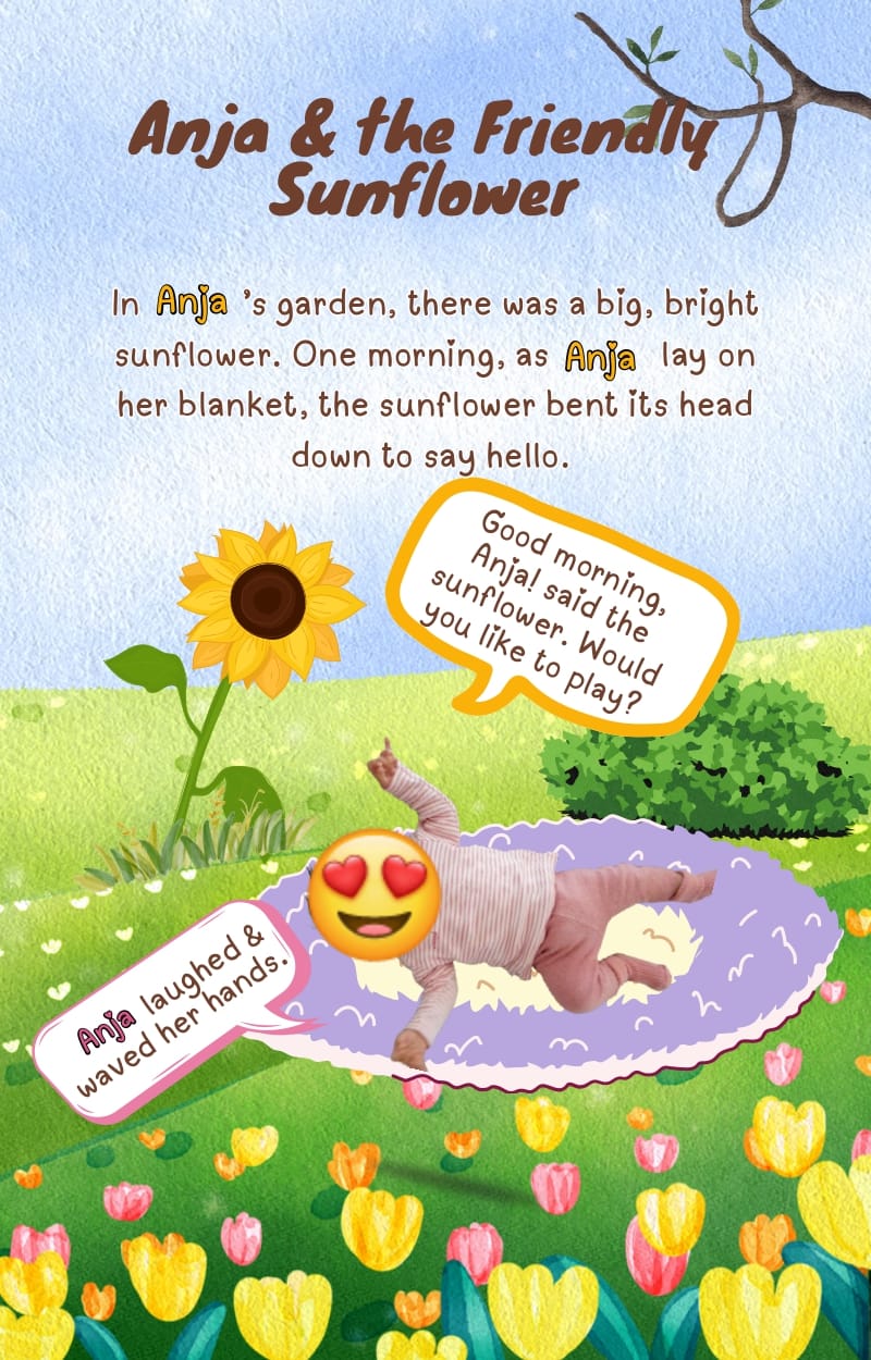 Friendly informative Personalised books which will keeps your little one engaged as they are the main character in it.