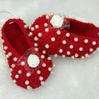 Crochet baby girl booties
