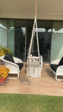 Macrame Baby Swing (hang Indoor or Outdoor)