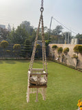 Macrame Baby Swing (hang Indoor or Outdoor)
