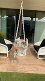 Macrame Baby Swing (hang Indoor or Outdoor)