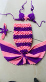 Handmade Customized Crochet Mermaid Dress