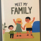 Meet My Family Book - Personalised with pictures and names