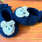 Crochet New Born Baby Gift Set/ Crochet Handmade Rattle And Shoes Set