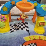 Kids Combo Set – Peppa Pig Classroom, Nilkamal Toy Dining Set, Foam Number Mat & Play Gym