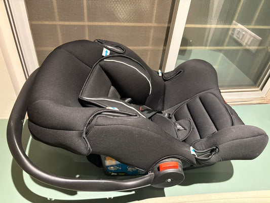 LUVLAP 4-in-1 Infant/Baby Car Seat & Carry Cot with Canopy, Convertible Car Seat