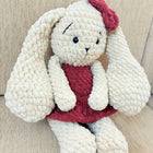 Crochet handmade long ear bunny soft toy
