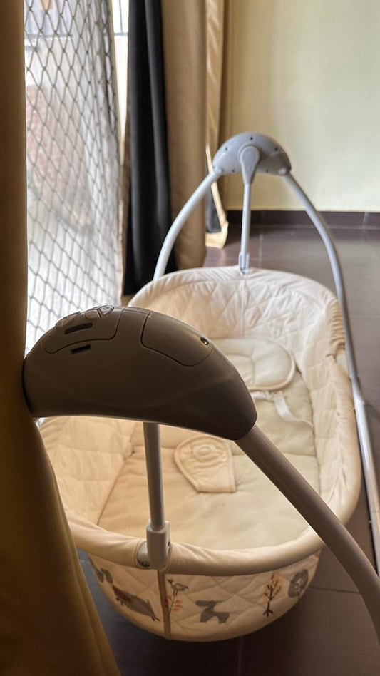 R FOR RABBIT LULLABIES  Baby Swing with Inbuilt Electric Motor