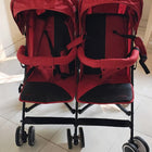 BABYHUG Deuce Twin Stroller/Pram – Red
