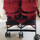 BABYHUG Deuce Twin Stroller/Pram – Red