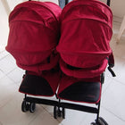 BABYHUG Deuce Twin Stroller/Pram – Red