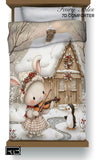 Fairy Tales 7D Comforter with winter scene design 