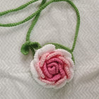 Crochet Flower-Shaped Sling Bag