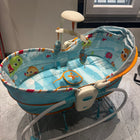 MASTELA 5 in 1 Baby Bassinet Rocker Rocking/ Napper/ Bounce, Chair with Removable Baby Bassinet