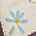 Crochet Handmade Baby Blanket and Sweater Combo with Child Name