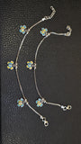 Silver 92.5 Hallmark Silver Jewelry Payal/Anklets for Baby Girl