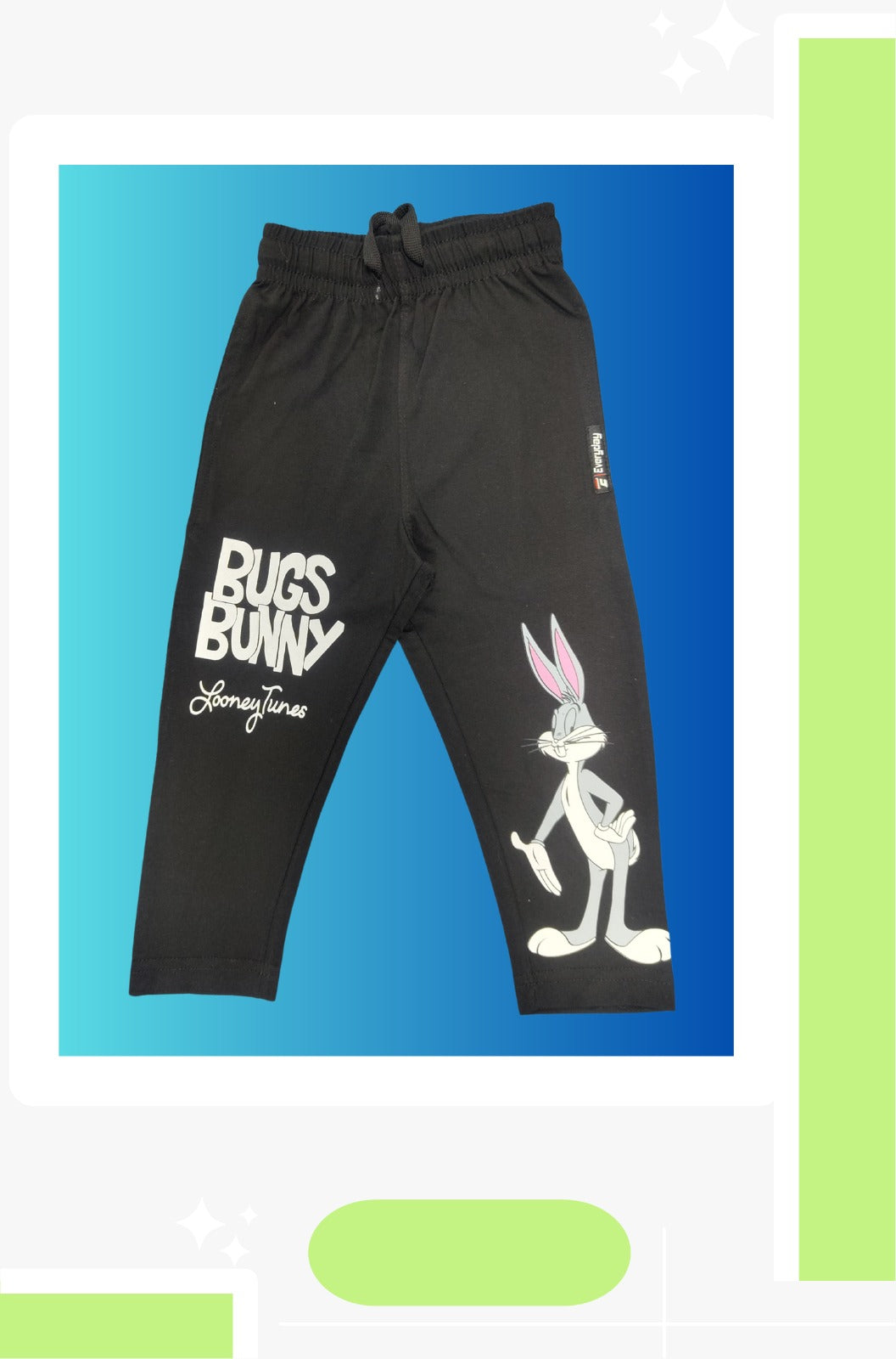 EVERYDAY Kids Biowash Cotton Cartoon Print Trousers