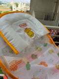 BABYHUG Bubble Joy Bather Animal Print- Yellow orange
