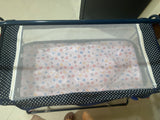 MOTHERTOUCH  High Compact Cradle Polka Dot Print - Blue