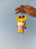 Handmade Crochet Animal Keychains