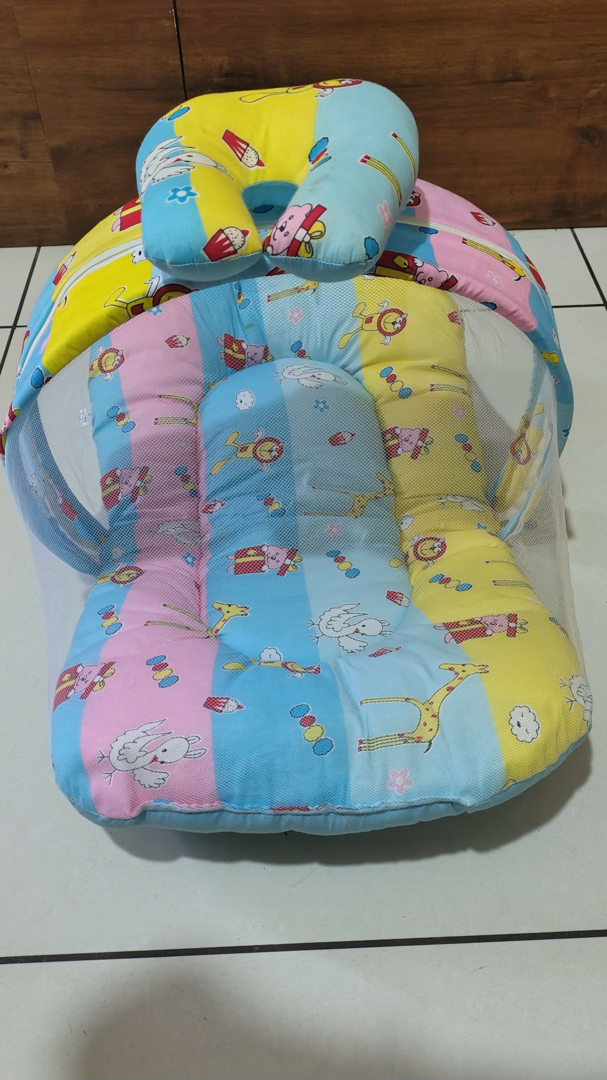 Mattress with mosquito net