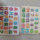 Wooden Puzzle for Kids featuring colourful and engaging puzzle pieces designed to encourage problem-solving, matching, fine motor skills, hand-eye coordination and cognitive development through interactive play.