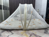 Baby bedding with mosquito net