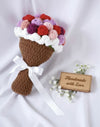 Crochet flower bouquet
