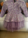 ANGEL COUTURE Heavy Partywear Designer Dress/Frock for Baby Girl