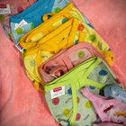 Keep your baby comfortable with the 16 Piece Cotton Langots set from Babyhug and others – made from soft, breathable cotton for maximum comfort and absorbency, perfect for newborns and infants.
