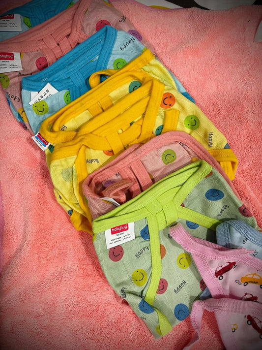 Keep your baby comfortable with the 16 Piece Cotton Langots set from Babyhug and others – made from soft, breathable cotton for maximum comfort and absorbency, perfect for newborns and infants.