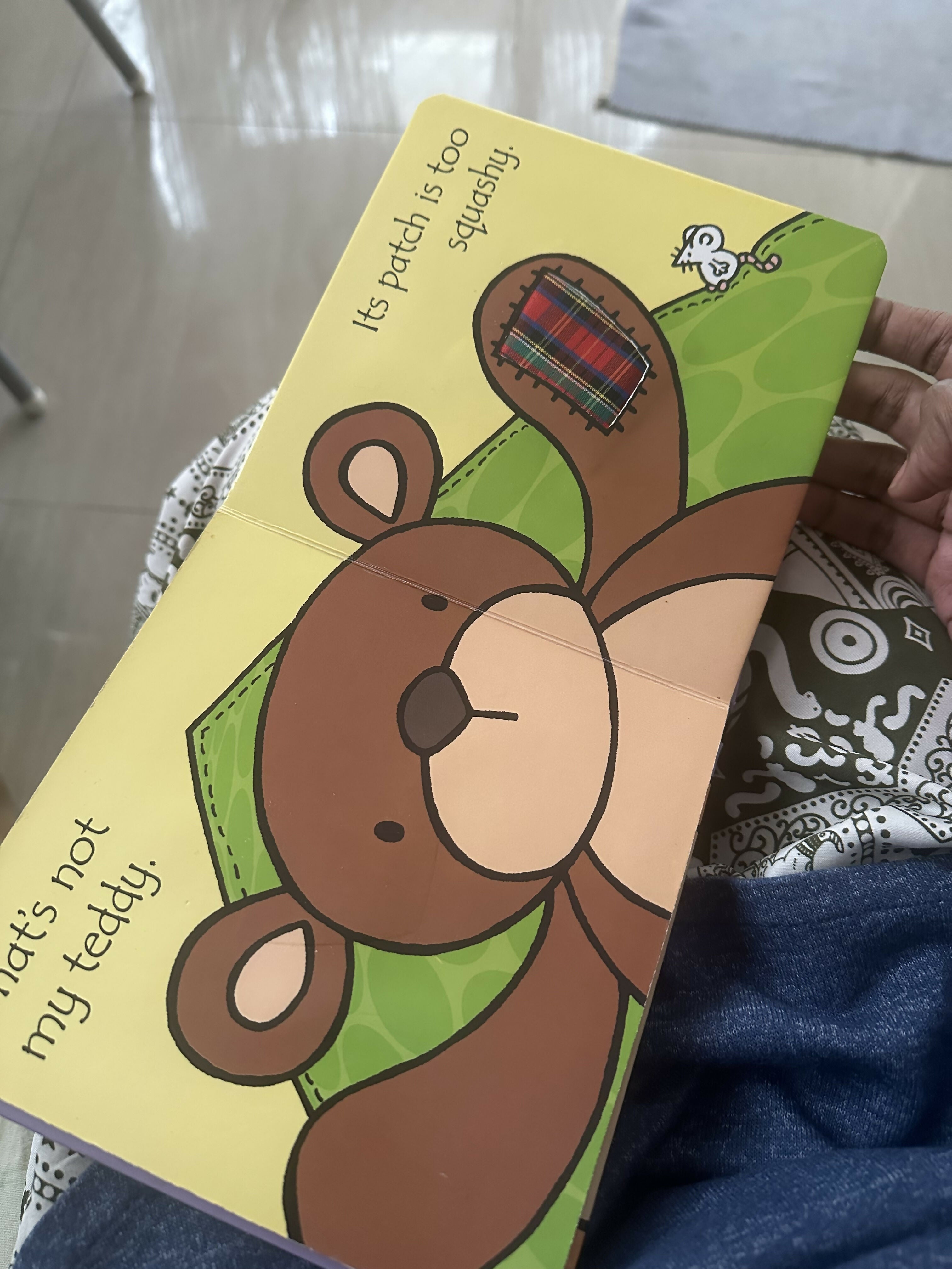 That’s not my teddy - touch and feel board book for babies