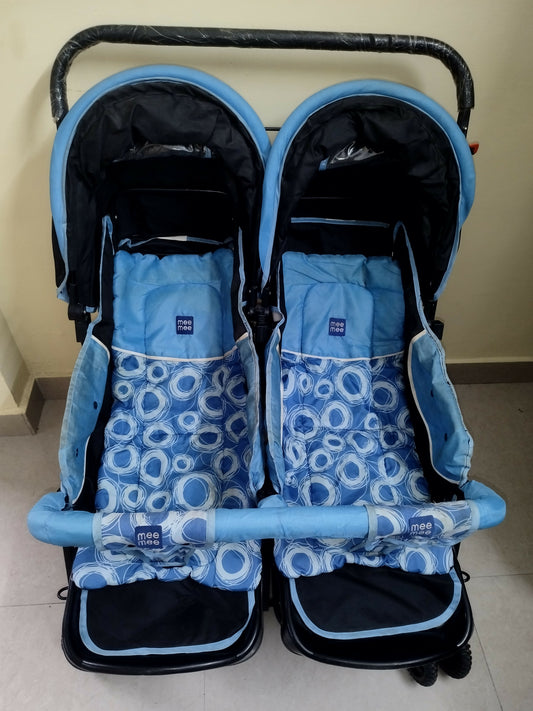 MEE MEE Twin Baby Stroller/Pram