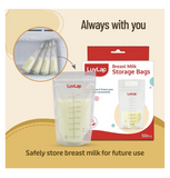 Luvlap Breastmilk Storage Bags with Seal Lock - 42 Pc Unused