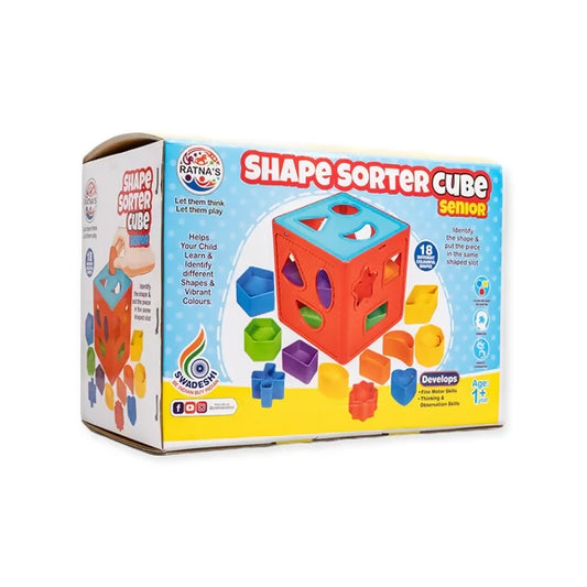 Ratnas Shape Sorter Cube Senior