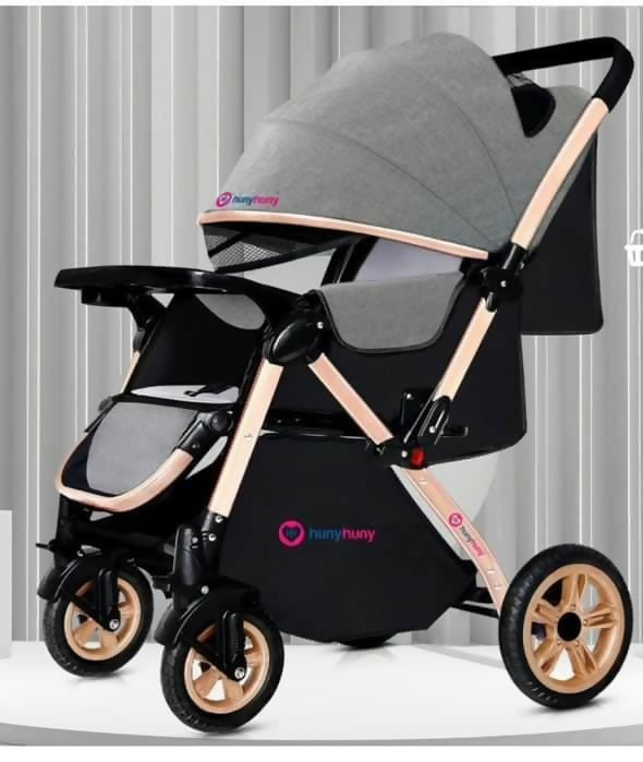 Experience comfort and convenience with the HUNY HUNY Stroller for Baby—safe, easy to use, and perfect for all your outdoor adventures!