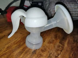 LUVLAP Manual Breast Pump, 3 Level Suction Adjustment